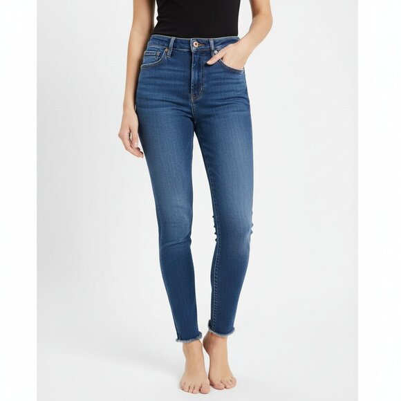 *GAP Women’s Dark Wash Skinny Jeans – Size 26 Petite - Picture 1 of 8